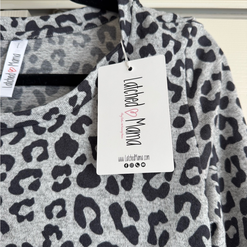 Nwt Latched Mama Long-Sleeve Nursing Top Size Large — image 4 of 7